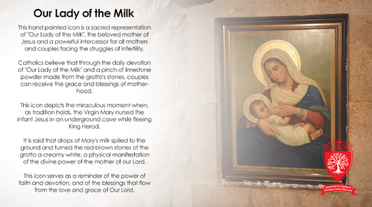 Believers pray to ‘Our Lady of the Milk’ in this ancient Bethlehem spot where Mary nursed.