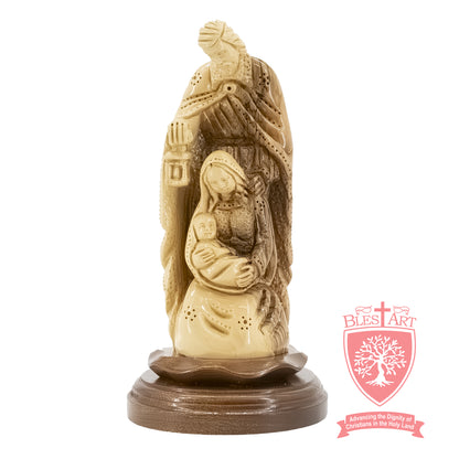 Holy Family with lantern