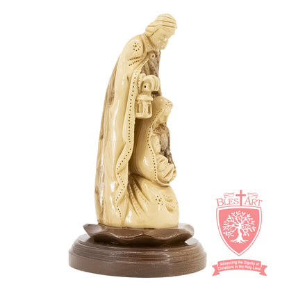 Holy Family with lantern