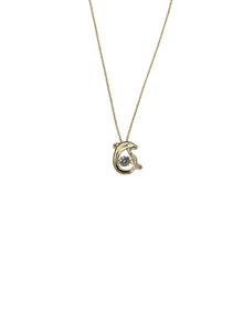 Gold Plated Dolphin Crystal Necklace