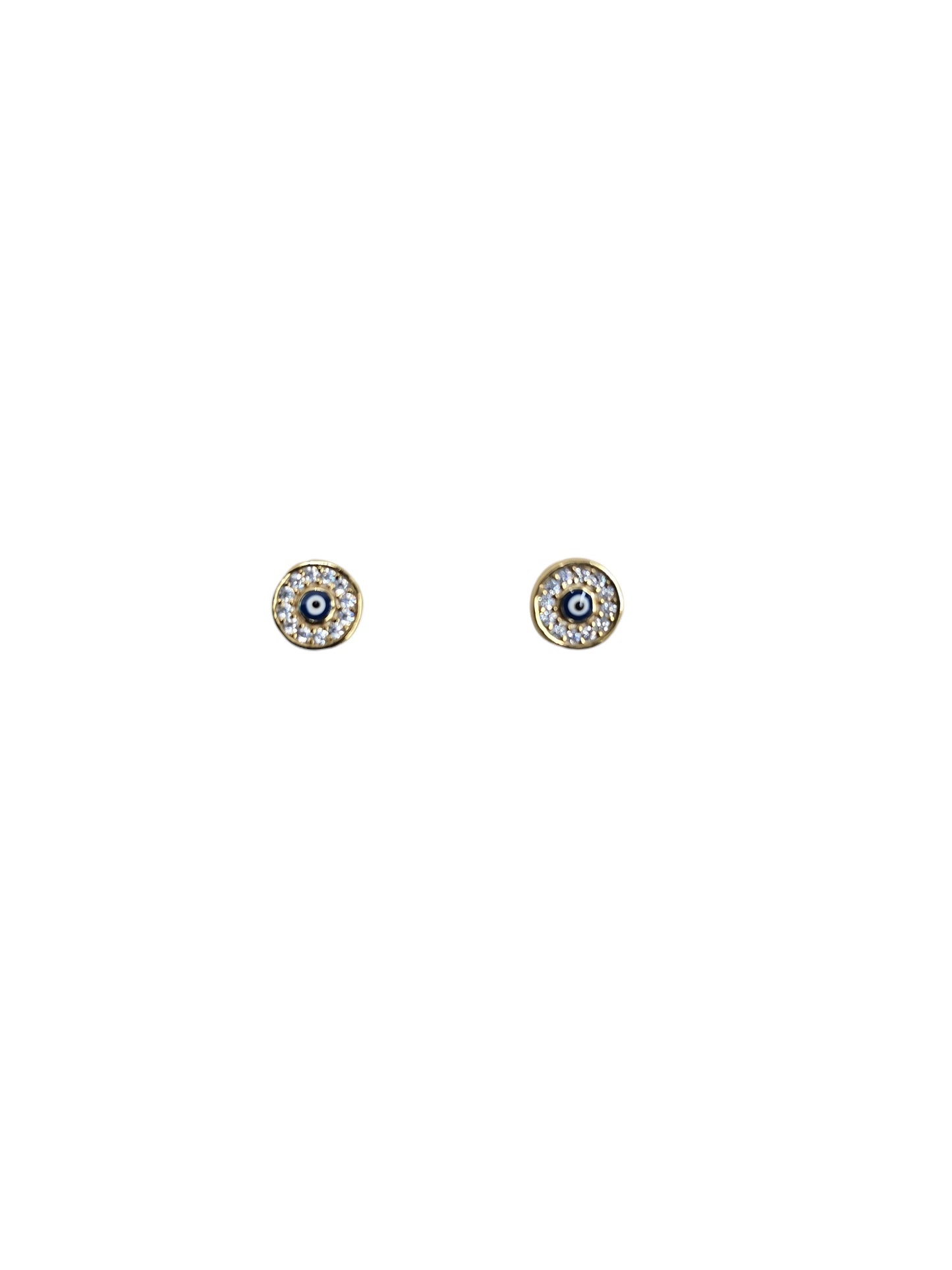 Evil Eye Hoop Earrings