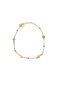 Silver Plated Dainty Chain Bracelet