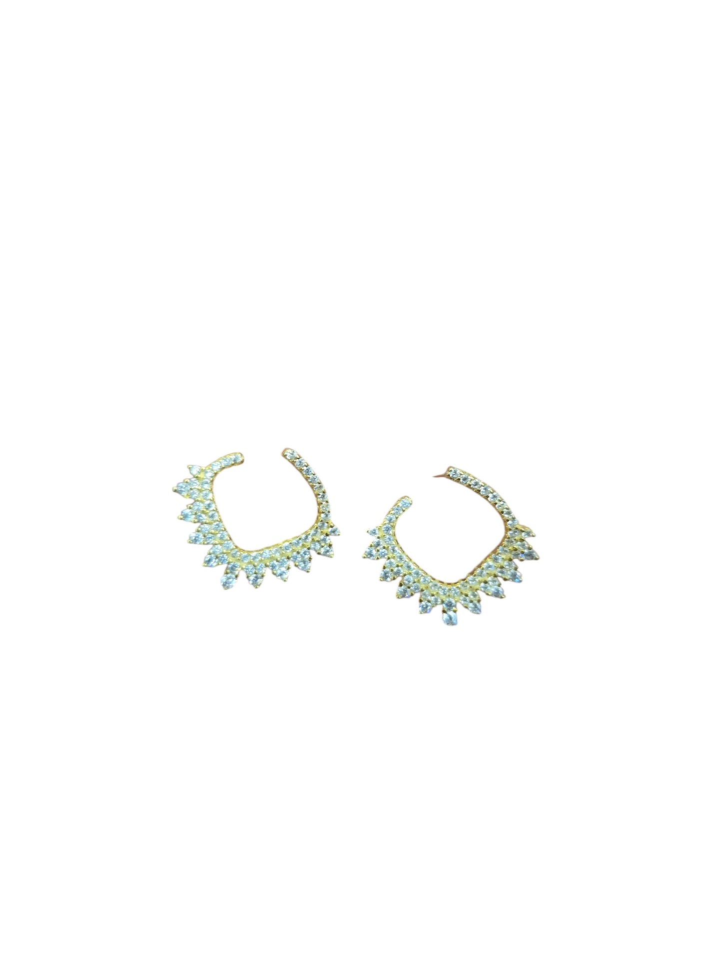 Mini Charm Hoop Earrings