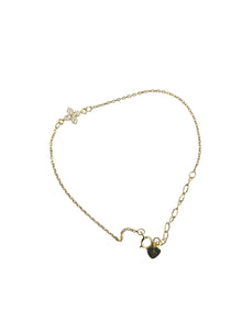 Gold Plated Flower Chain Bracelet