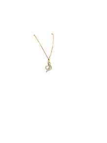 Gold Infinity Snake Necklace