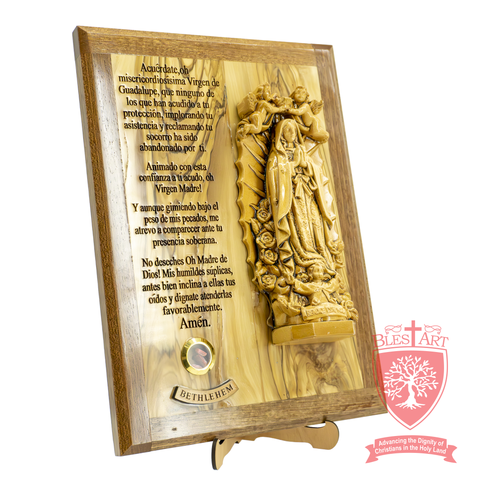 Prayer Plaque - Olivewood