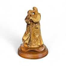 6.5x8x11" Olive Wood Visitation Statue – Hand-Carved in Bethlehem
