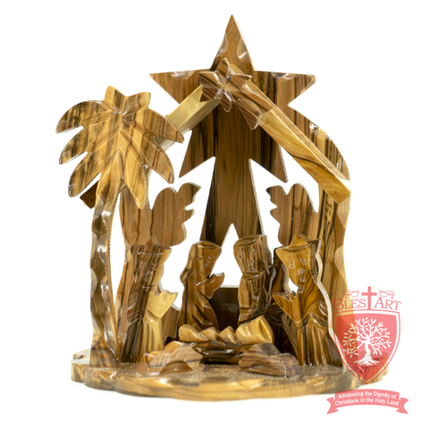 Olive Wood Nativity Set - 7 Styles