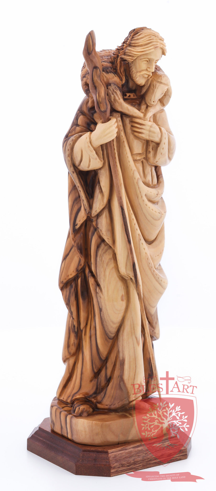 The Good Shepherd. Standing style. Size: 9.8"/25 CM Height