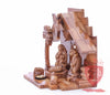 Nativity Set, Musical and non musical, Plain, with Incense from the Tomb of Jesus Size: 7"/ 18 cm Height