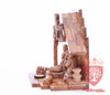 Nativity Set, Musical and non musical, Plain, with Incense from the Tomb of Jesus Size: 7"/ 18 cm Height