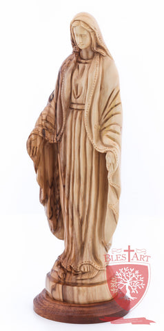 Blessed Mother Mary - Olive wood