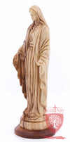 Blessed Mother Mary - Olive wood