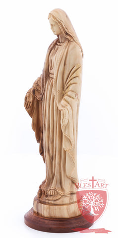 Blessed Mother Mary - Olive wood