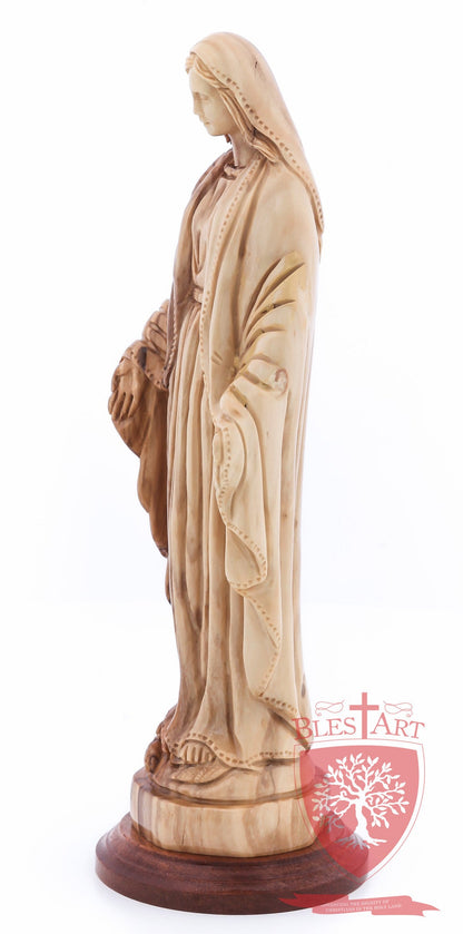 Blessed Mother Mary - Olive wood
