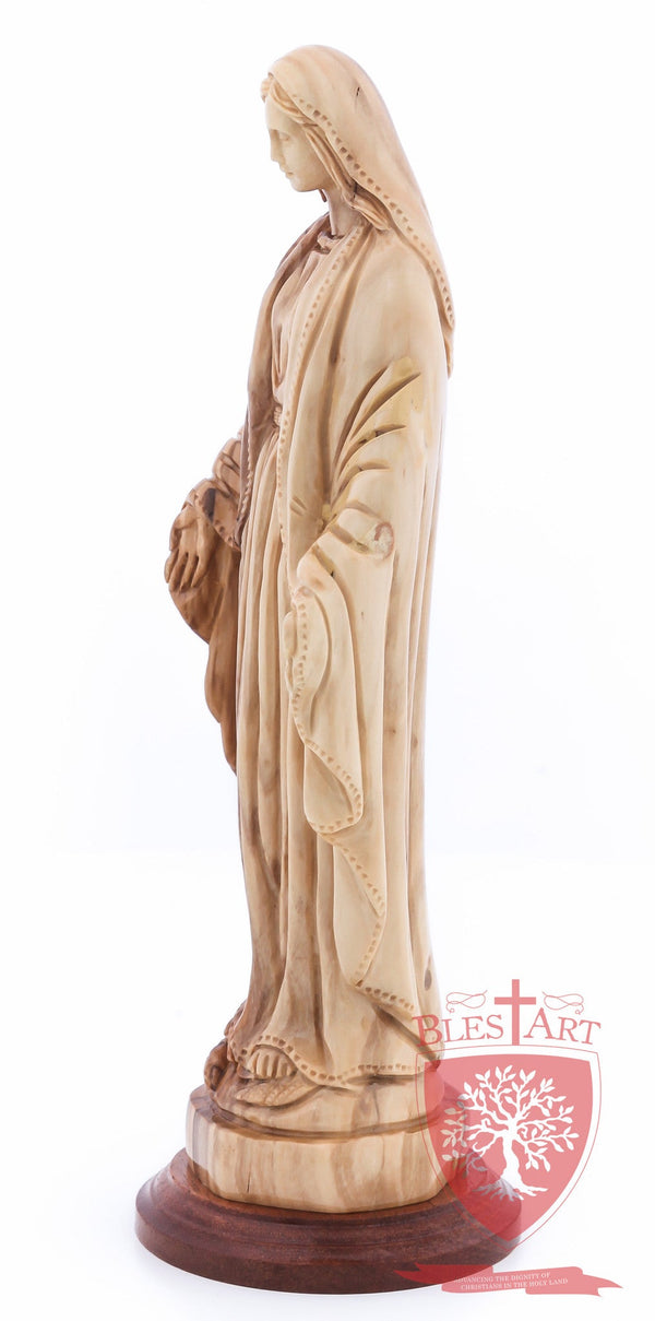 Blessed Mother Mary - Olive wood