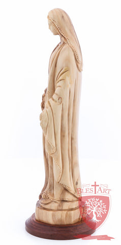 Blessed Mother Mary - Olive wood