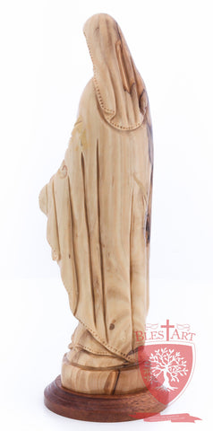 Blessed Mother Mary - Olive wood