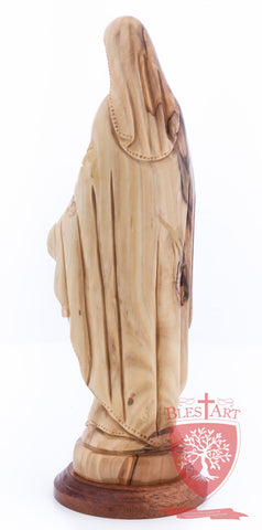 Blessed Mother Mary - Olive wood