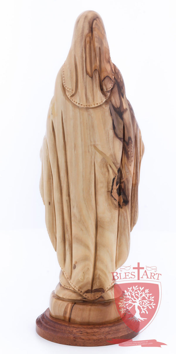 Blessed Mother Mary - Olive wood