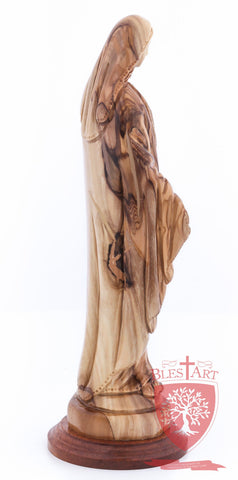 Blessed Mother Mary - Olive wood