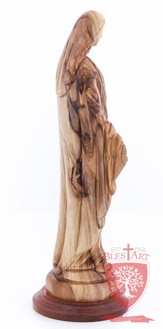 Blessed Mother Mary - Olive wood