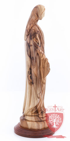 Blessed Mother Mary - Olive wood