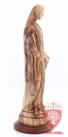 Blessed Mother Mary - Olive wood