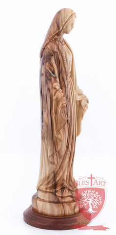 Blessed Mother Mary - Olive wood