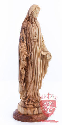 Blessed Mother Mary - Olive wood