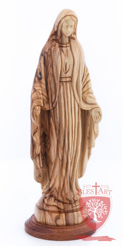 Blessed Mother Mary - Olive wood