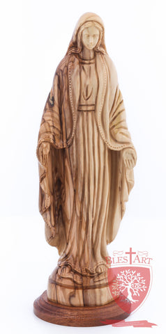 Blessed Mother Mary - Olive wood