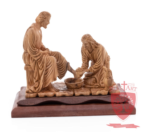 Jesus washing St. Peter`s feet JN 3:16