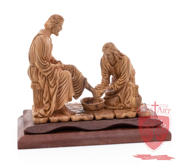 Jesus washing St. Peter`s feet JN 3:16