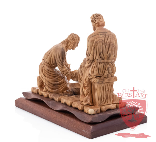 Jesus washing St. Peter`s feet JN 3:16