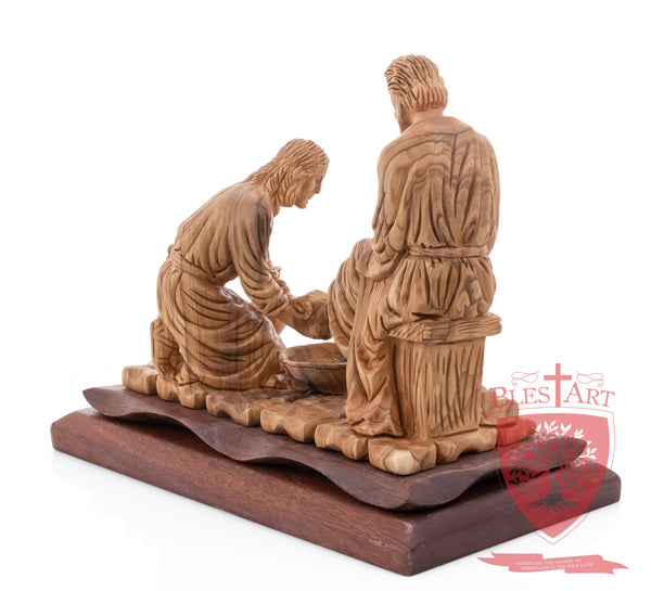 Jesus washing St. Peter`s feet JN 3:16