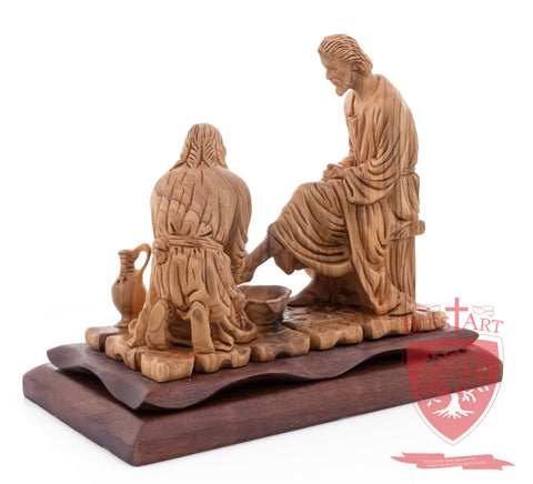 Jesus washing St. Peter`s feet JN 3:16