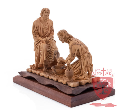 Jesus washing St. Peter`s feet JN 3:16