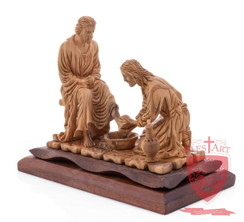 Jesus washing St. Peter`s feet JN 3:16