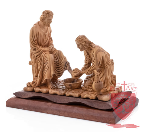 Jesus washing St. Peter`s feet JN 3:16