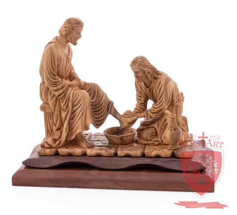 Jesus washing St. Peter`s feet JN 3:16