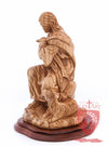 The Good Shepherd, Seated Style, Artistic - Olivewood