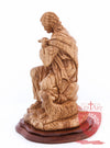 The Good Shepherd, Seated Style, Artistic - Olivewood