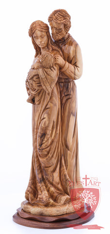 Holy Family, Joseph Looking Over the Shoulder style, Size: 17.7" Height