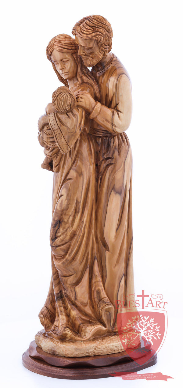 Holy Family, Joseph Looking Over the Shoulder style, Size: 17.7" Height