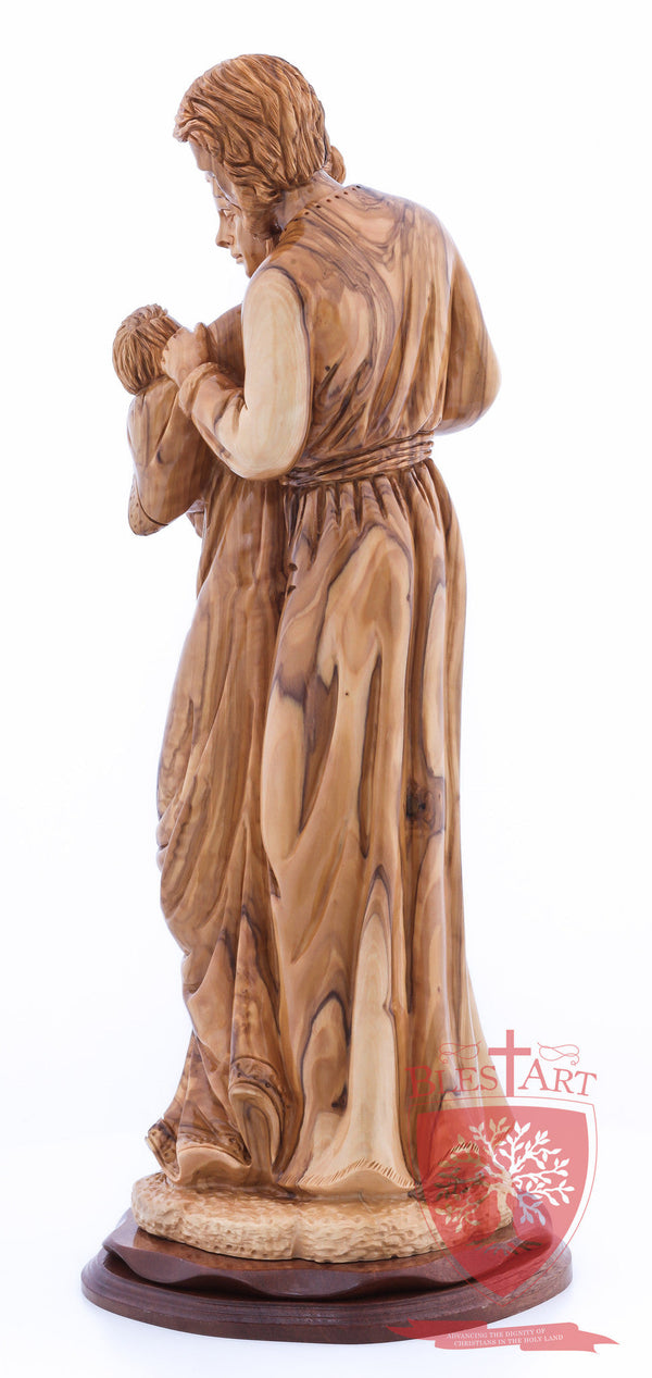 Holy Family, Joseph Looking Over the Shoulder style, Size: 17.7" Height