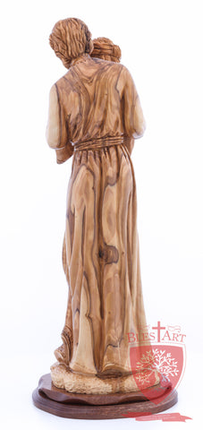 Holy Family, Joseph Looking Over the Shoulder style, Size: 17.7" Height