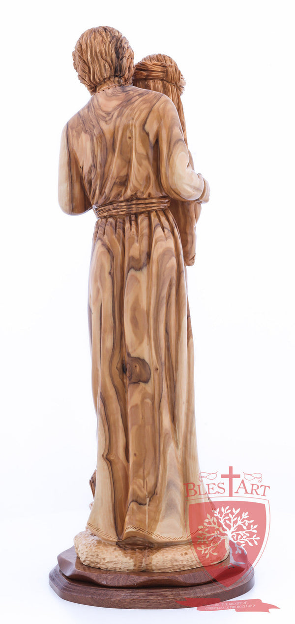 Holy Family, Joseph Looking Over the Shoulder style, Size: 17.7" Height