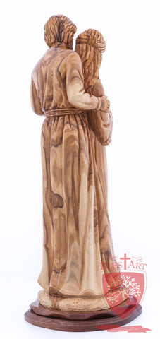 Holy Family, Joseph Looking Over the Shoulder style, Size: 17.7" Height