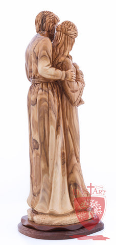 Holy Family, Joseph Looking Over the Shoulder style, Size: 17.7" Height